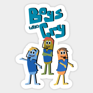 Boys Who Cry - Tour Sticker